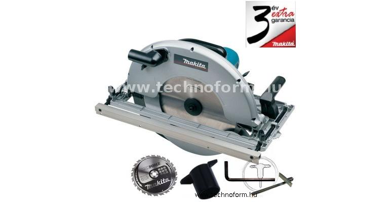 makita 5143r+b-17697 körfűrész 355mm 2200w + fűrészlap szendvicspanelhez