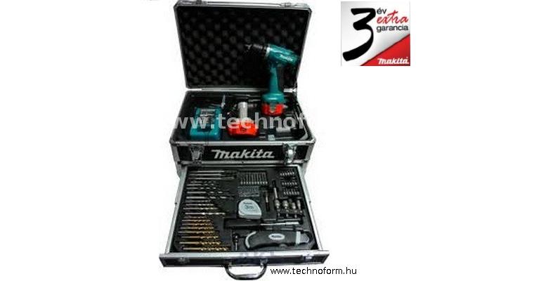 makita 6271dwpet9 fúró-csavarbehajtó alumínium kofferben