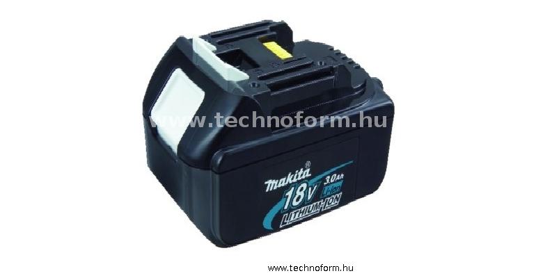 makita 632g12-3 bl1830b akkumulátor li-ion 18v 3ah lxt