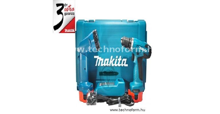makita 8271dwale akkus ütvefúró csavarbehajtó 2 ah-s akkuval