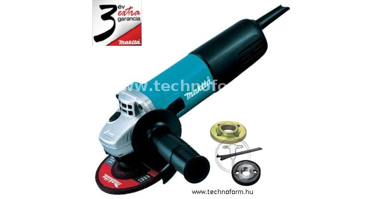makita 9557hn sarokcsiszoló 840w / 115mm