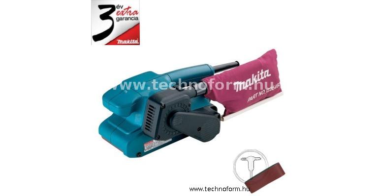 makita 9910 szalagcsiszoló 650w 76x457mm