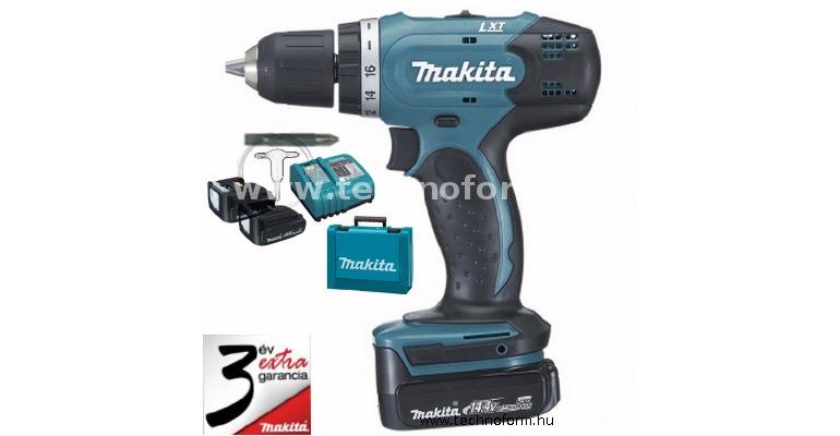 makita bdf343she3 akkus fúró-csavarbehajtó li-ion akkumulátorral