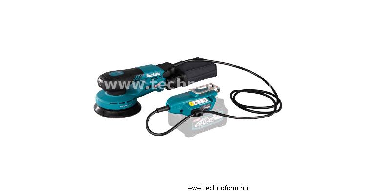 makita bo001cgz akkus excentercsiszoló 40v xgt 125mm akku és töltő nélkül
