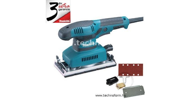 makita bo3710 rezgőcsiszoló 190w 93x228mm