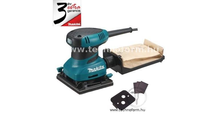 makita bo4555 rezgőcsiszoló 200w 114x140mm