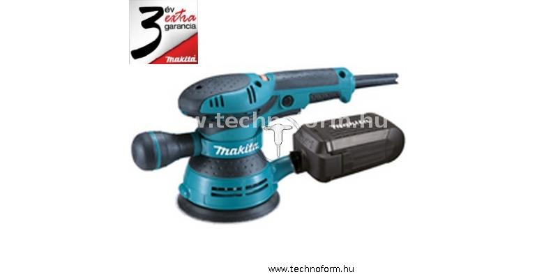 makita bo5041 excentercsiszoló 300w 125mm fordulatszabályzással