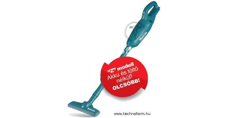 makita cl106fdz akkus porszívó 12v akku és töltő nélkül papírdobozban