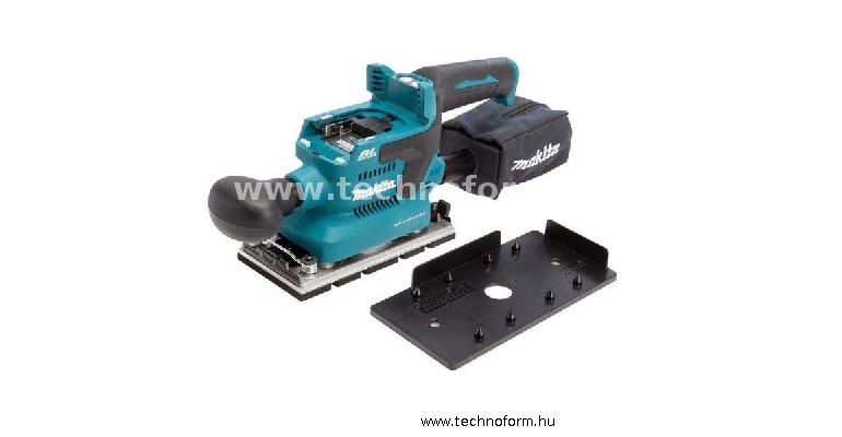 makita dbo382z akkus rezgőcsiszoló 18v akku és töltő nélkül papírdobozban