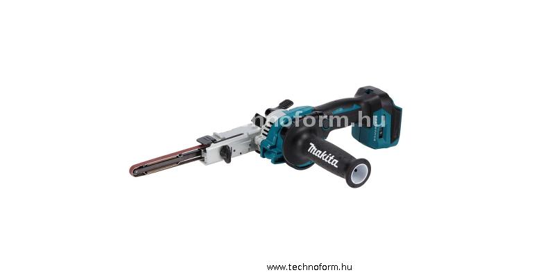 makita dbs180z akkus keskeny szalagcsiszoló 9x533 18v akku és töltő nélkül papírdobozban