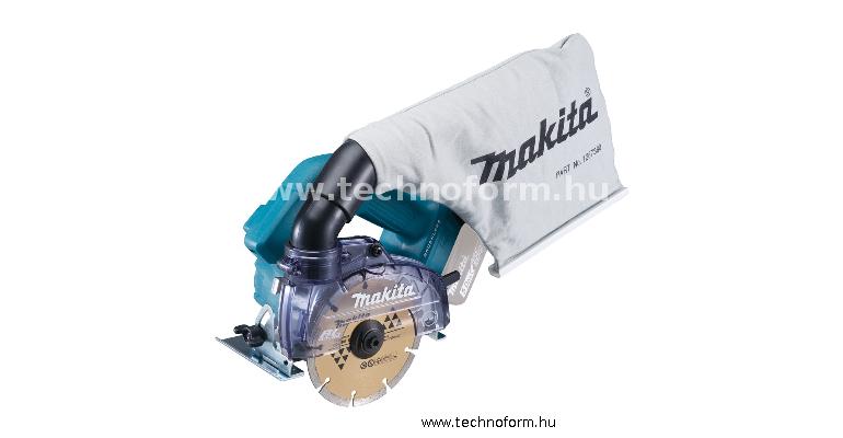 makita dcc500z gyémántvágó 125mm 18v akkumulátor és töltő nélkül
