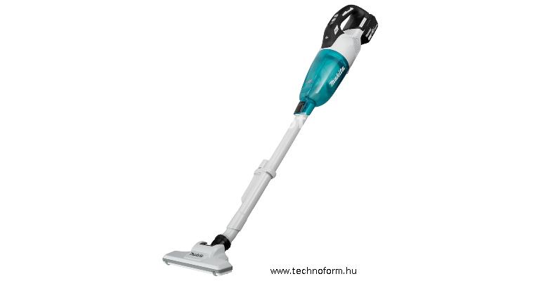 makita dcl284frfw akkus porszívó 18v 4 sebességes fehér színben 1x3,0ah akkuval és töltővel
