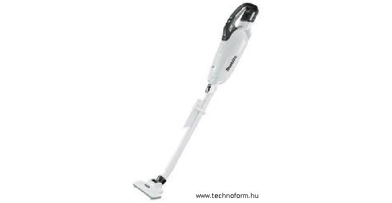 makita dcl285fzw akkus porszívó 18v 4 sebességes fehér színben akku és töltő nélkül