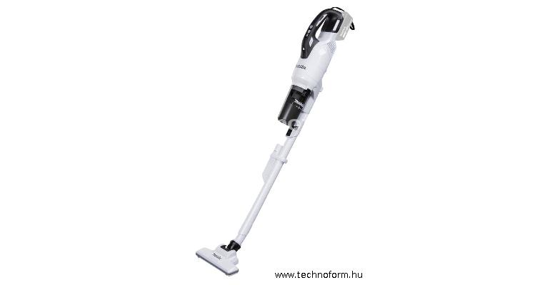 makita dcl286fzw akkus porszívó 18v ciklon előszűrővel 4 sebességes fehér akku és töltő nélkül