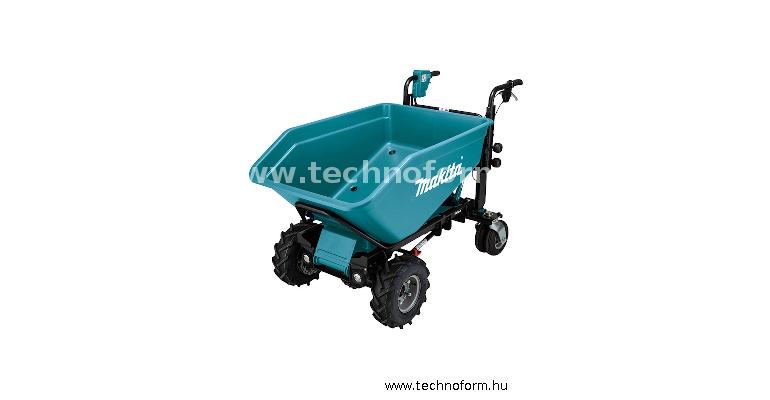 makita dcu602z akkus talicska billencs felépítménnyel, akku és töltő nélkül