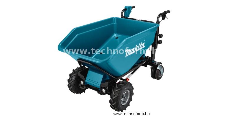 makita dcu603z akkus talicska billencs felépítménnyel, akku és töltő nélkül