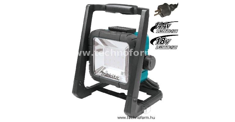 makita deadml805 akkus led fényvető 14,4-18v akku és töltő nélkül