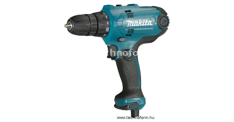 makita df0300 fúró - csavarbehajtó 320w 1,0-10mm gyorstokmány
