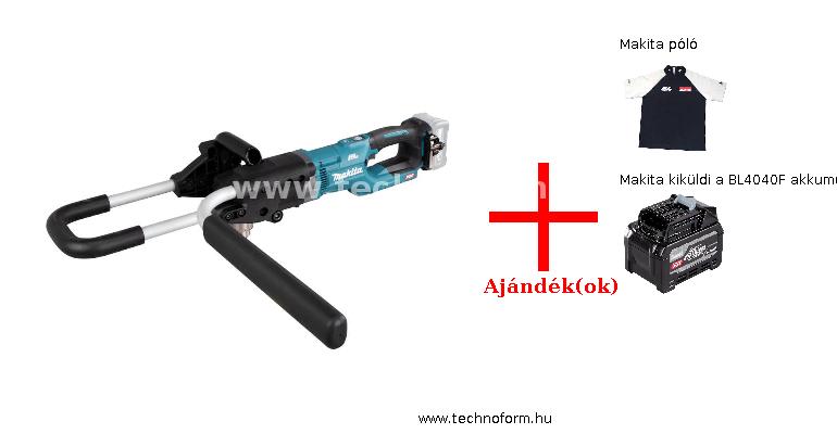 makita dg001gz08 földfúró akkus 40v 200mm furatátmérő akku és töltő nélkül + ajándékok