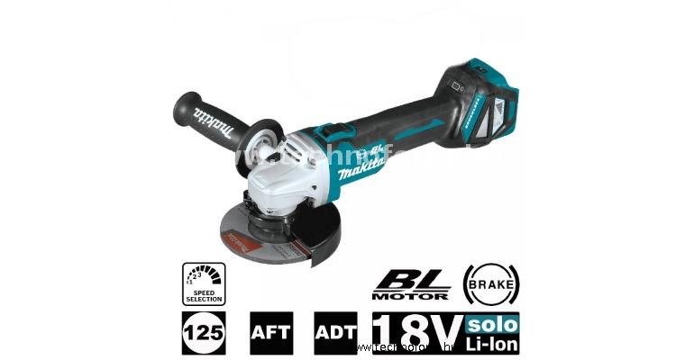 makita dga511z akkus sarokcsiszoló 125mm 18v akku és töltő nélkül