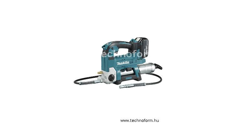 makita dgp180rt akkus zsírzógép 18v 1x5,0ah lxt akkuval és töltővel
