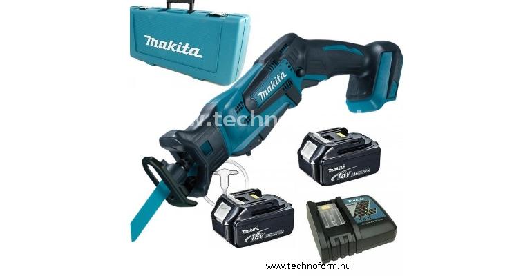 makita djr183rte akkus orrfűrész 18v 2x5.0ah li-ion akkuval kofferben