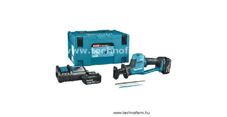makita djr189rtj akkus orrfűrész 2x18v 2x5,0ah akkuval makpack kofferben