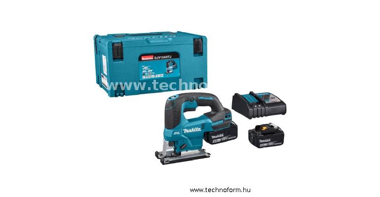 makita djv184rfj akkus szúrófűrész 18v 2x3.0ah li-ion akkuval makpac kofferben