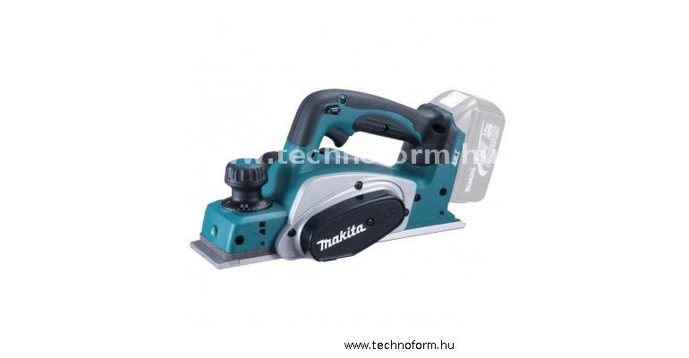 makita dkp180z akkus gyalu 18v akku és töltő nélkül papírdobozban
