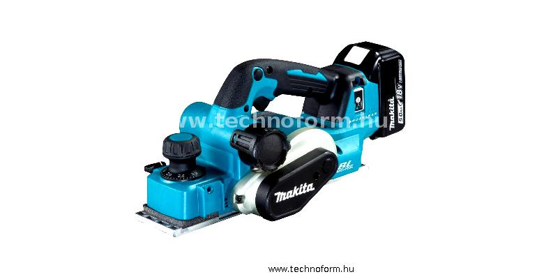 makita dkp181rtj akkus gyalu 18v 2x5.0ah li-ion akkuval makpac kofferben