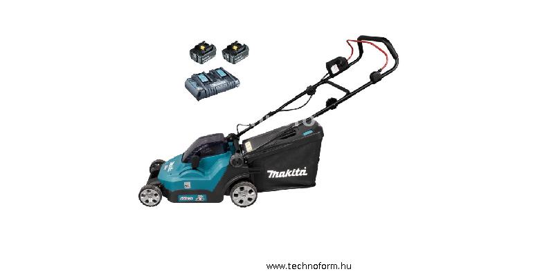 makita dlm382cm2 akkus fűnyíró 2x18v 4.0ah li-ion akkuval