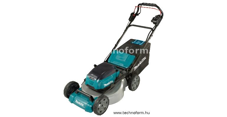 makita dlm536z akkus önjáró fűnyíró 2sebesség 53cm vágásszélesség 2x18v akku és töltő nélkül