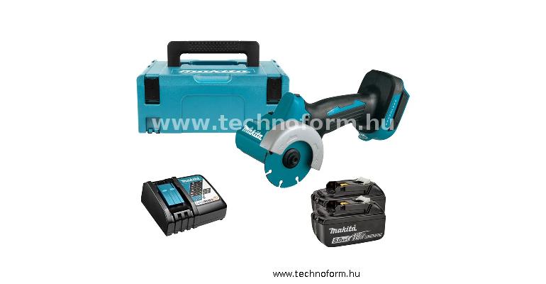 makita dmc300rtj akkus kompakt daraboló 18v 2x5,0ah akkumulátorral és töltővel