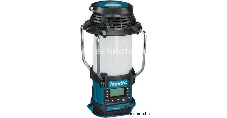 makita dmr057 akkus rádió lámpával 14.4/18v fm+ bluetooth akku és töltő nélkül