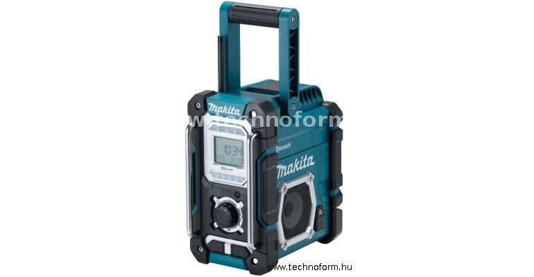 makita dmr108 akkus rádió usb, bluetooth csatlakozással akku és töltő nélkül
