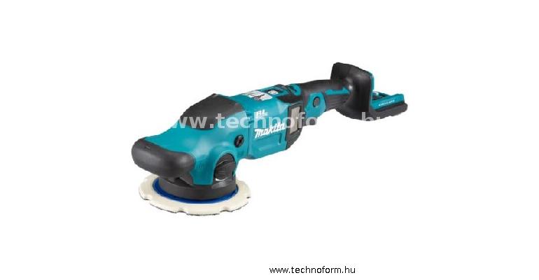 makita dpo600zx1 akkus polírozó 18v akku és töltő nélkül papírdobozban