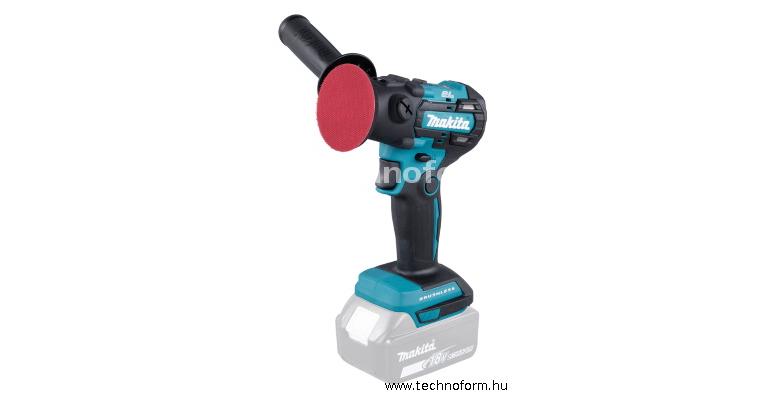 makita dpv300z akkus csiszoló-polírozó 18v 75mm akku és töltő nélkül