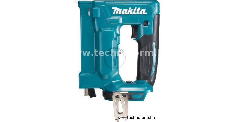 makita dst112z akkus tűzőgép 18v akku és töltő nélkül papírdobozban