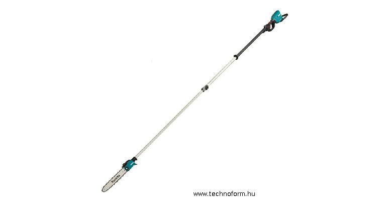 makita dua301z magassági ágvágó teleszkópos 3,7m magasságig akkus 2x18v akku és töltő nélkül