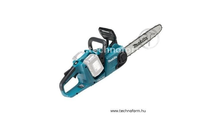 makita duc353z akkus láncfűrész 2x18v szénkefementes motorral akku és töltő nélkül