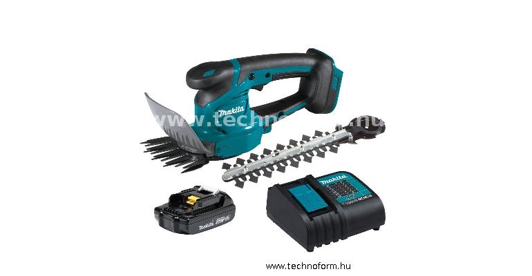 makita dum111syx akkus kerti vágóolló és sövényvágó 18v 1x1,5ah akkuval