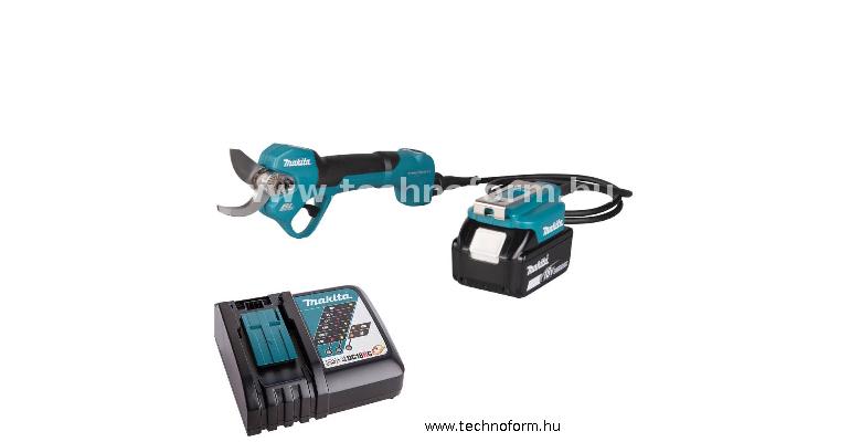 makita dup180t001 akkus metszőolló 18v 1x5,0ah akkumulátorral