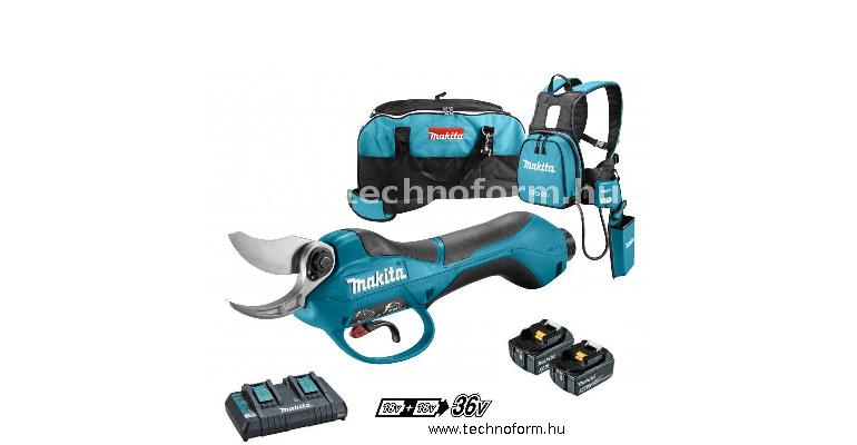 makita dup362pt2 akkus metszőolló 18v 2x5,0ah akkuval