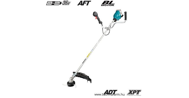 makita dur369az akkus fűkasza 1,34le 2x18v akku és töltő nélkül