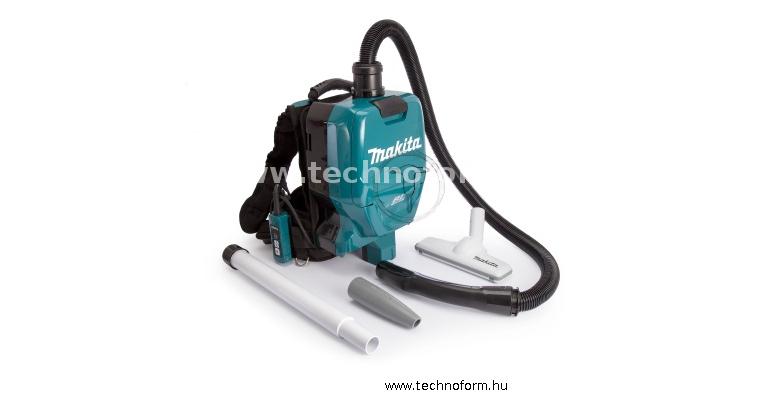 makita dvc260z akkus háti porszívó 2x18v akku és töltő nélkül