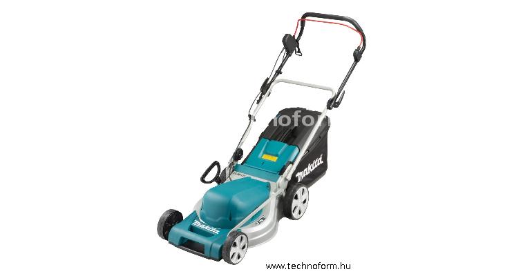 makita elm4121 elektromos fűnyíró 41cm vágásszélesség 1600w fémházas
