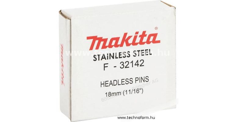 makita f-32155 tűszeg rozsdamentes 25mm 0,6mm 23ga