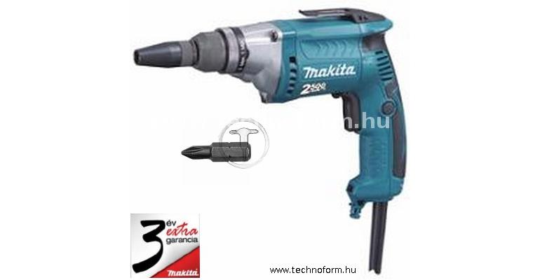 makita fs2700 csavarbehajtó  570w 2500/perc max 32nm