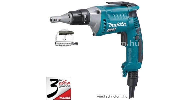 makita fs6300r csavarbehajtó  570w 6000/perc