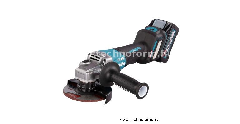 makita ga029gm201 akkus sarokcsiszoló 125mm 40v xgt 2x4,0ah akkukkal kofferben